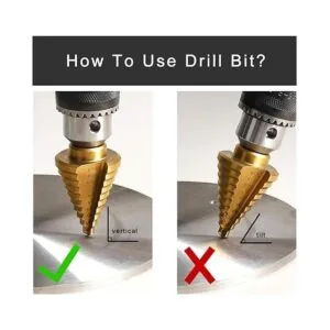 COMOWARE HSS Broca escalonada de titanio._5