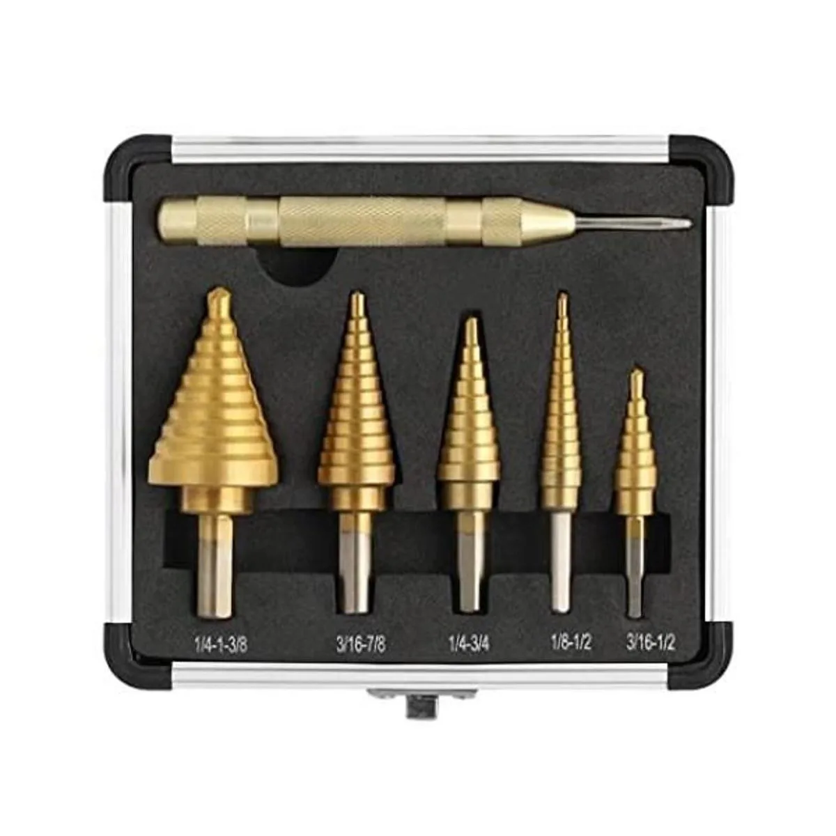 COMOWARE HSS Broca escalonada de titanio._1