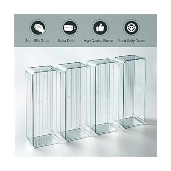 Paquete de 8 cubos organizadores de cajones de plástico_5