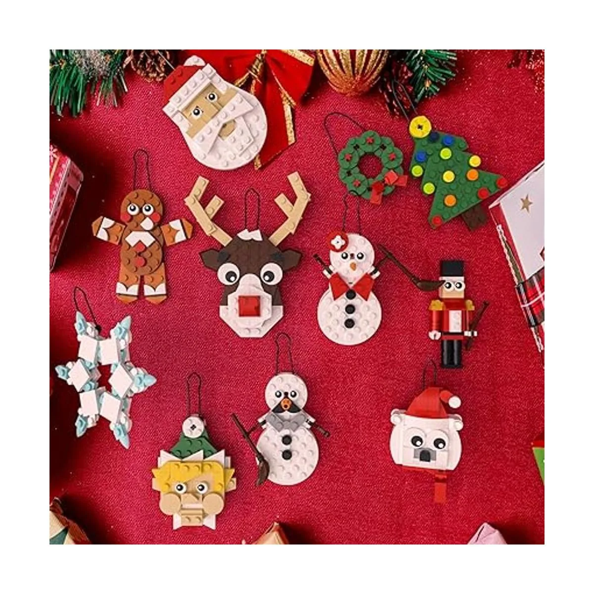 Juego de construcción de adornos para árbol de Navidad_6