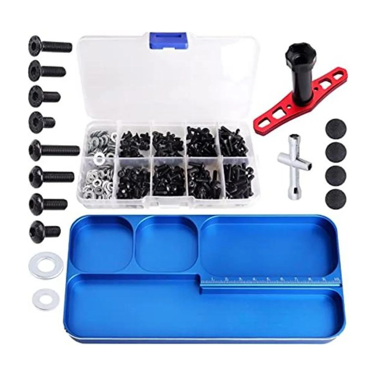 CrazyHobby Kit de tornillos RC Surtido de tornillos_1