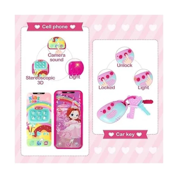 Shemira Bolso de juego para niñas pequeñas juguete de_4
