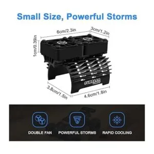 Los ventiladores de refrigeración de motor RC superan el_7