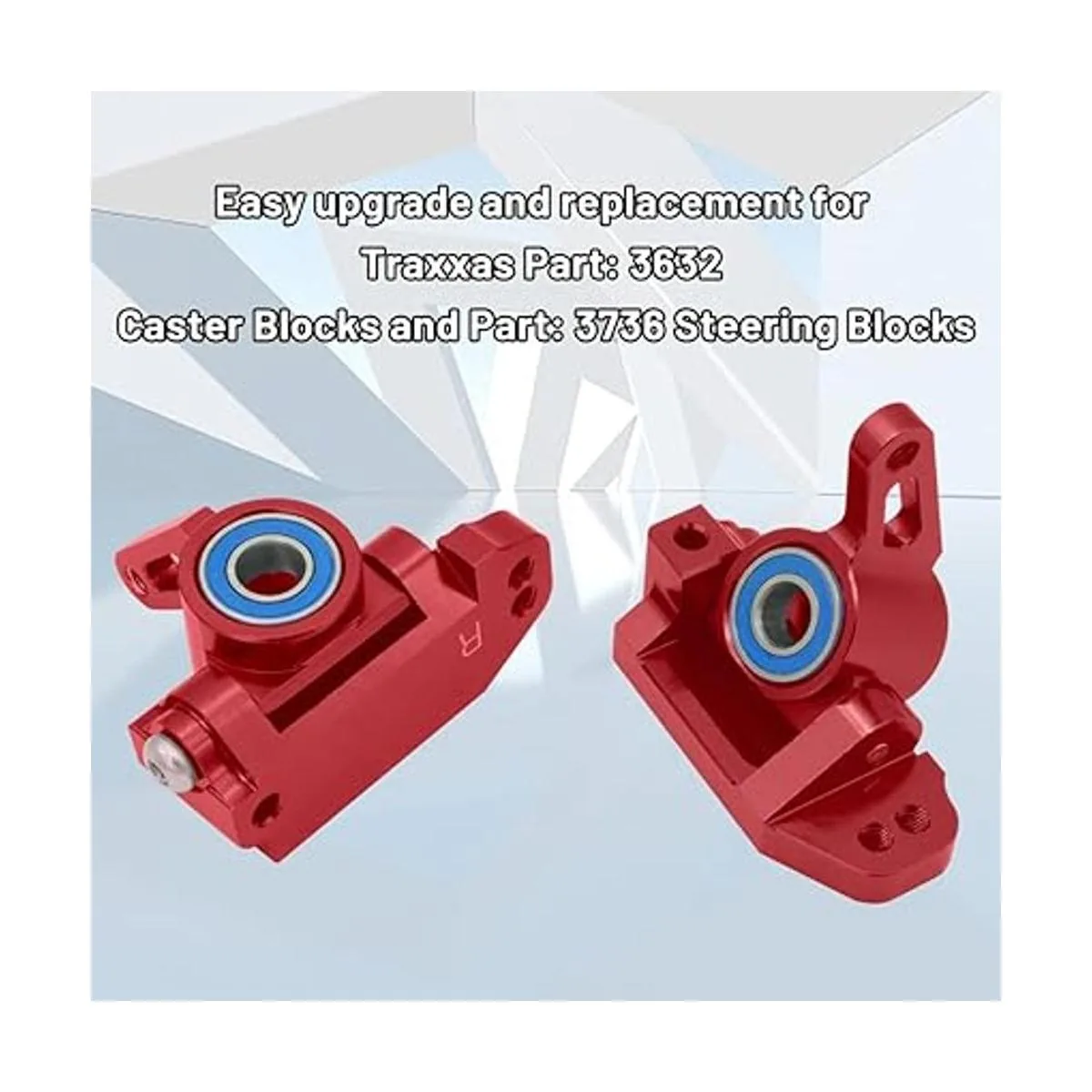 OGRC Juego de bloques de rueda delantera de aluminio y_2