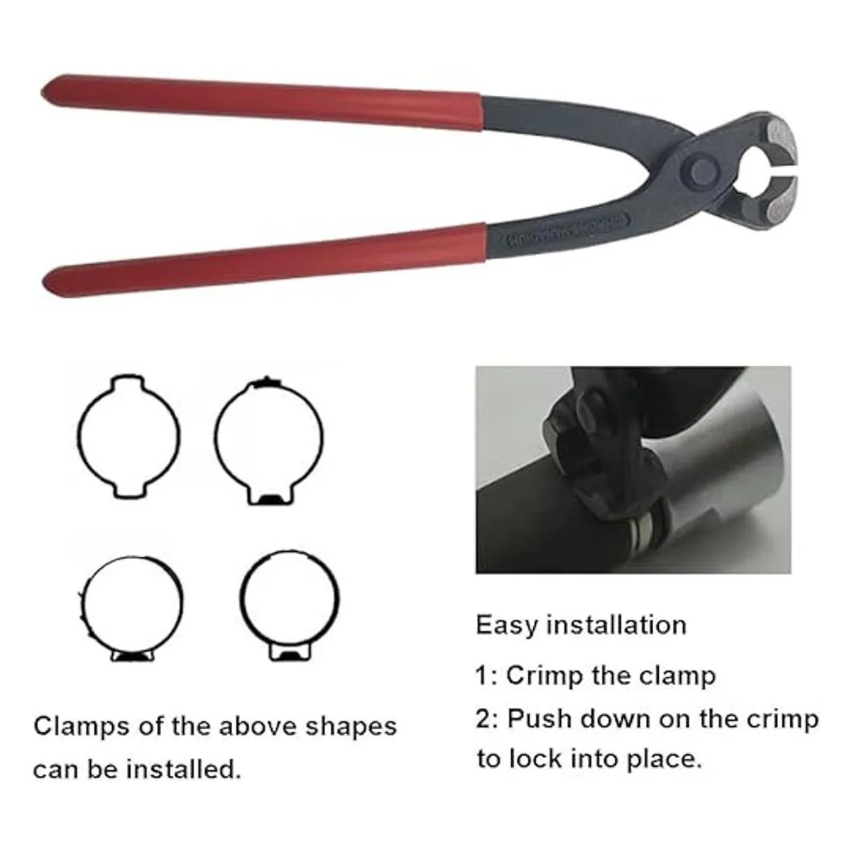 Alicates de abrazadera de oreja con 12 piezas de_2