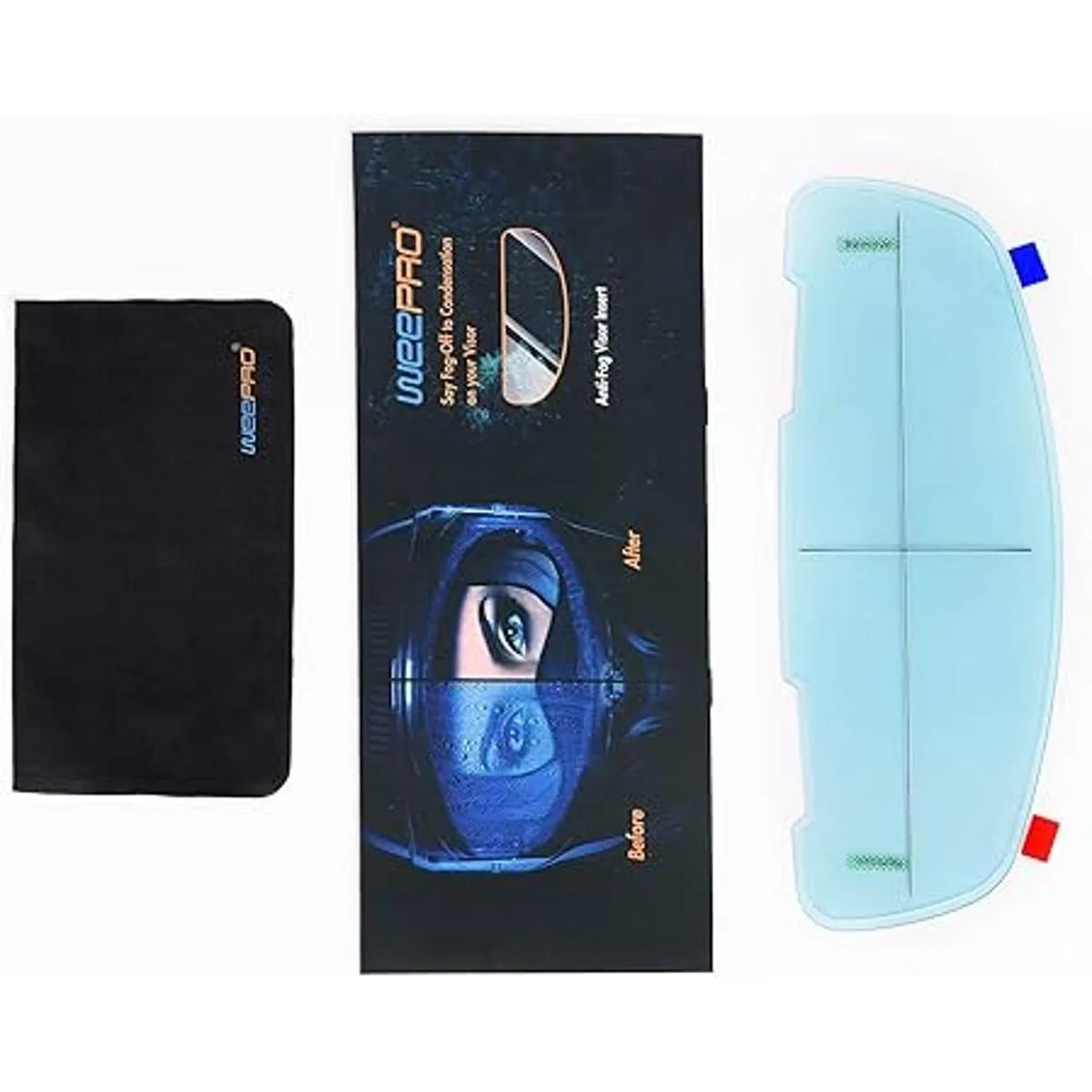 Película protectora antivaho para casco compatible con_2