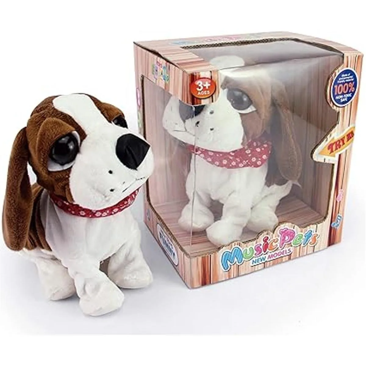 Juguete electrónico de peluche de perro con control de_7