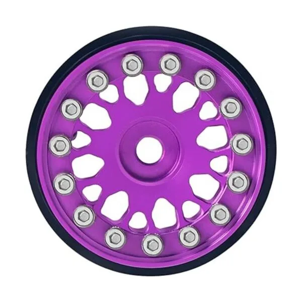 TCRC 4 cubos de ruedas Beadlock de 1.0 pulgadas para Axial_3