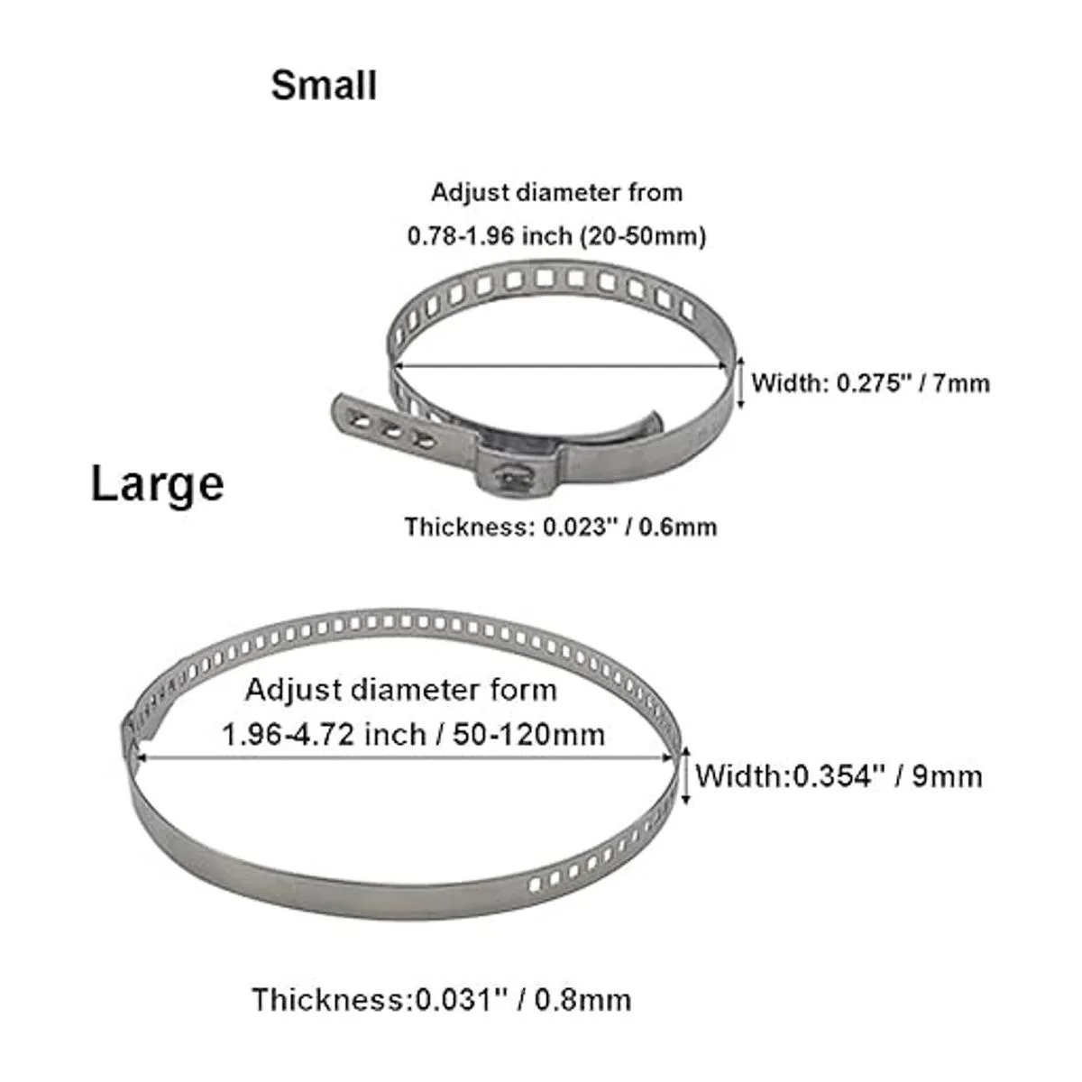 Alicates de abrazadera de oreja con 12 piezas de_6