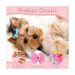 100 lazos para perros lindos lazos para el pelo de_3