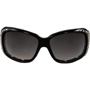 Rodeo Queen Gafas de sol acolchadas con diseño de ángel_2