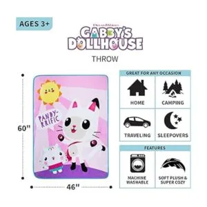 Franco Franco Ropa de cama de Gabbys Dollhouse Cakey And_4
