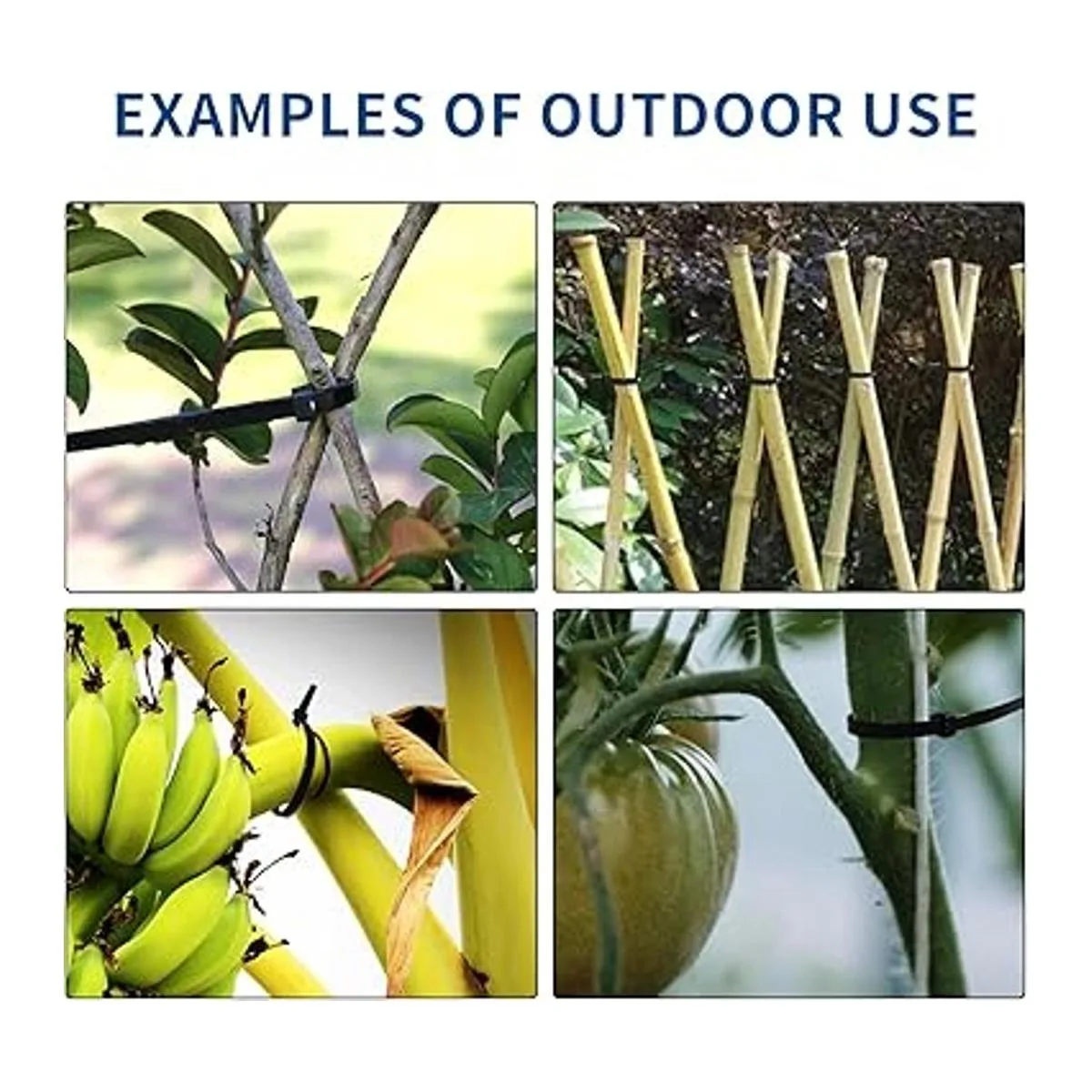 Bridas negras de 8 pulgadas paquete de 1000 unidades_6