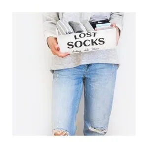 Lost Socks Sign Letrero para decoración de la habitación_5