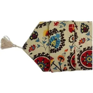 Aothpher camino de mesa lujoso y moderno de algodón para_2