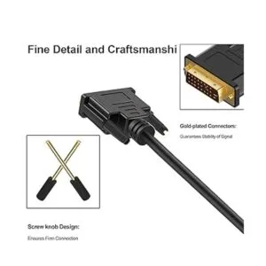 Paquete de 5 cables DVI a DVI 6 pies DVID a DVID 241_6