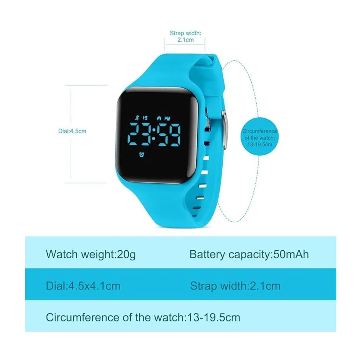 Reloj para niños reloj digital para niños y niñas reloj_6