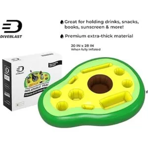 DIVEBLAST Soporte flotante para bebidas de aguacate para_4