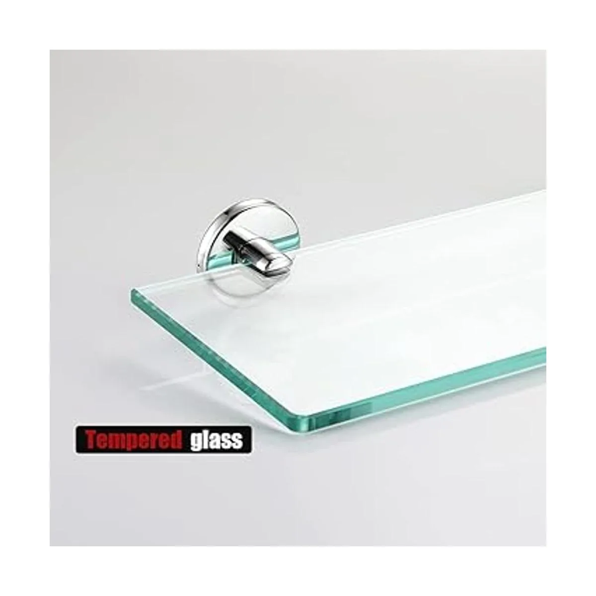 JQK Estante de vidrio para baño cromado almacenamiento_6