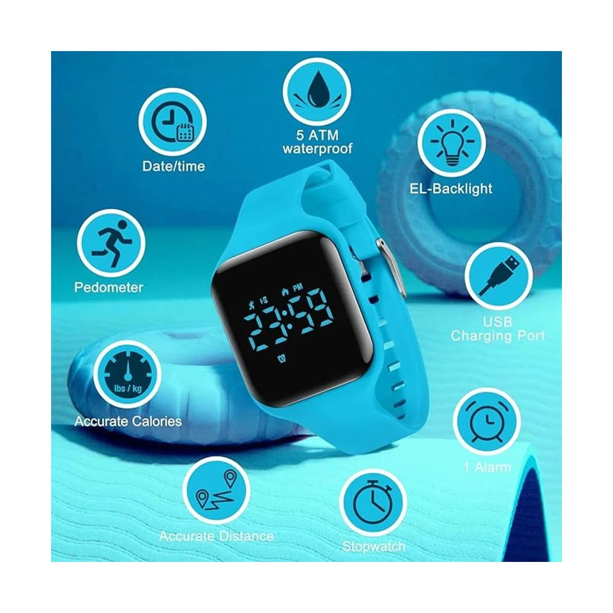 Reloj para niños reloj digital para niños y niñas reloj_4