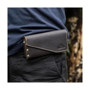 Topstache Funda de cuero para teléfono con lazo para_2