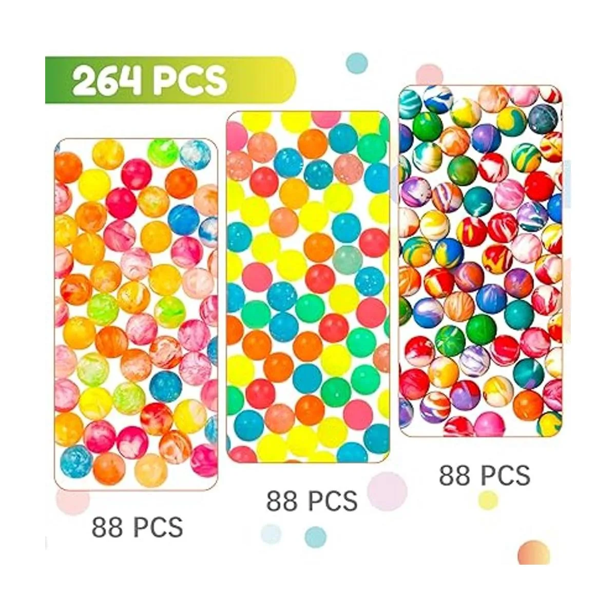 Pllieay 264 bolas inflables a granel 0.787 in0.79_2