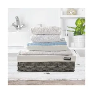 Brookstone BKH1545 Paquete de 2 Canasta tejida_4