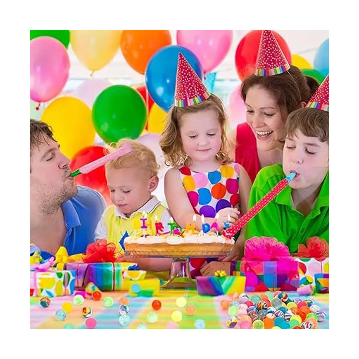 Pllieay 264 bolas inflables a granel 0.787 in0.79_5