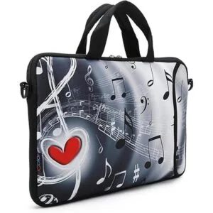 icolor Funda para laptop de 15 pulgadas funda de neopreno_3