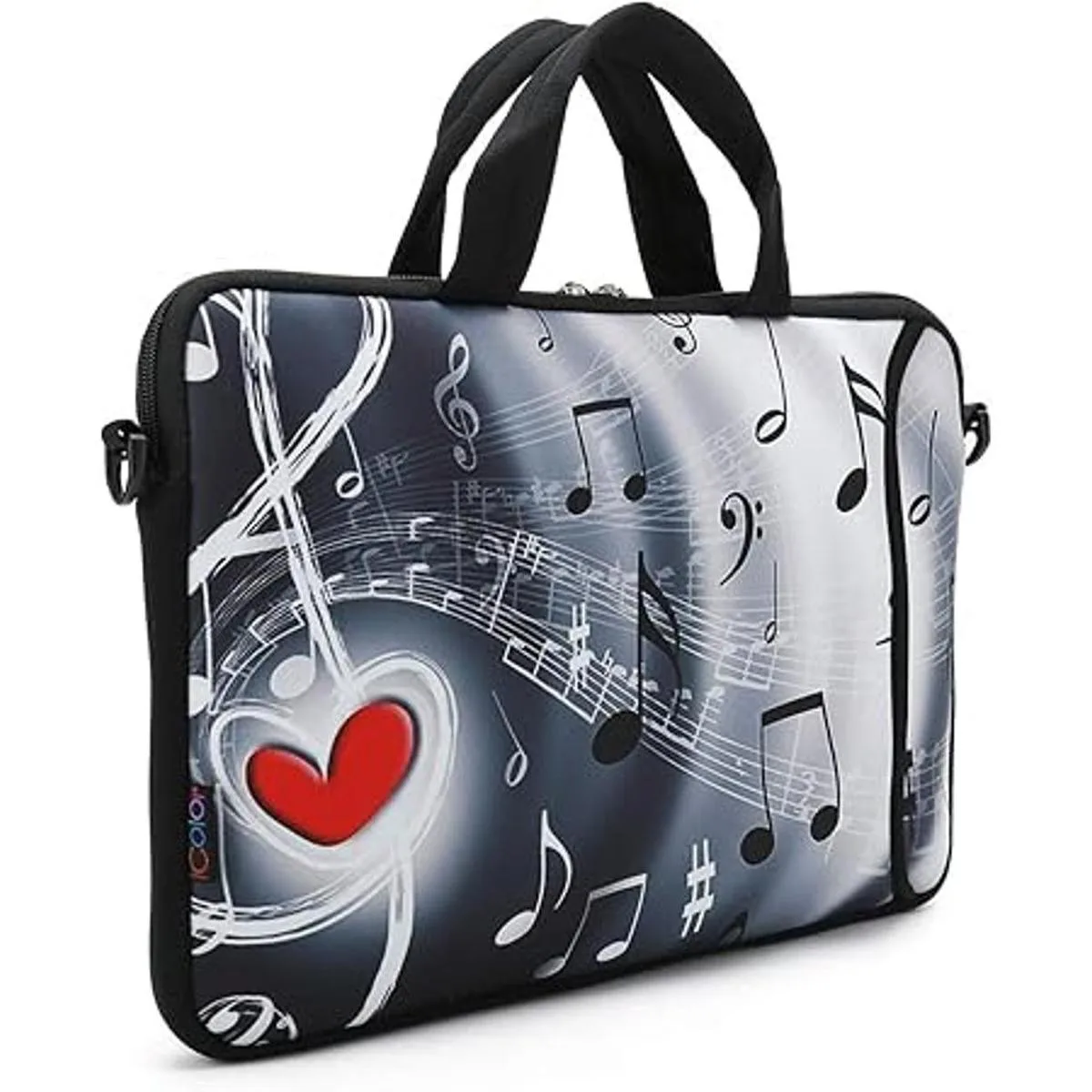 icolor Funda para laptop de 15 pulgadas funda de neopreno_3