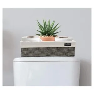 Brookstone BKH1545 Paquete de 2 Canasta tejida_3