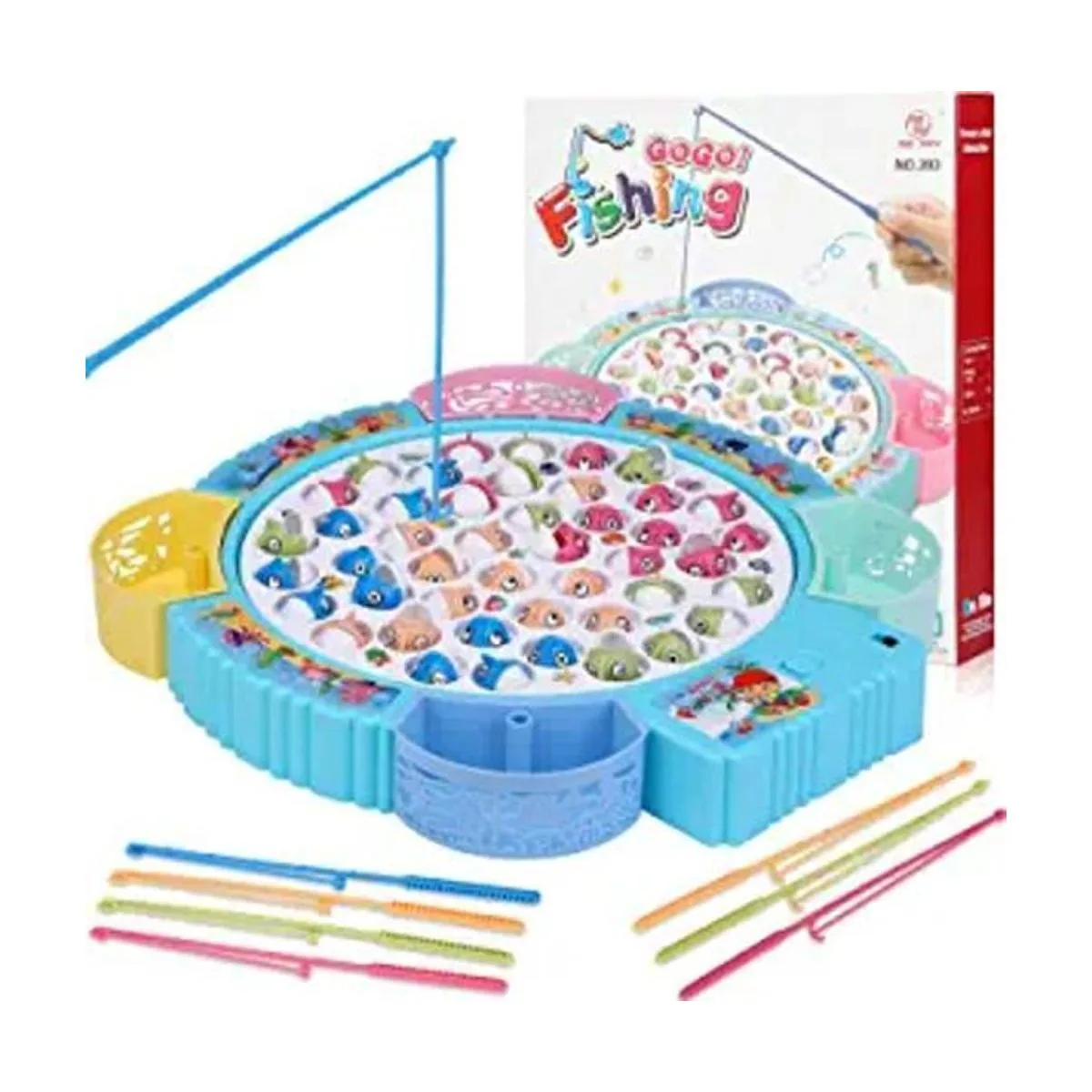 Juguetes magnéticos de juego de pesca juego de mesa_1