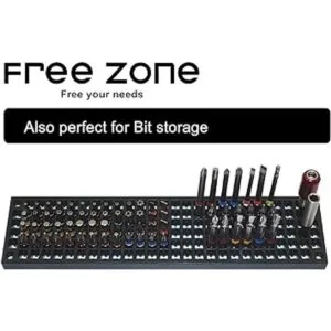 FREE ZONE Juego organizador de brocas azul_3