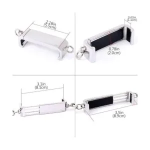 Clip portátil para teléfono cadena cruzada ajustable_3