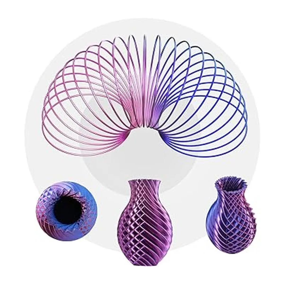 ERYONE Impresora 3D de filamento de doble color de seda_3