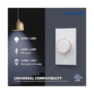 ELEGRP Interruptor de regulador giratorio digital para_2