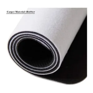 Funny Mat Real Friends Bring Wine Felpudos de tela no_7