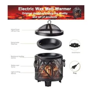 Dicimi Calentador de cera derretida calentador de cera_5