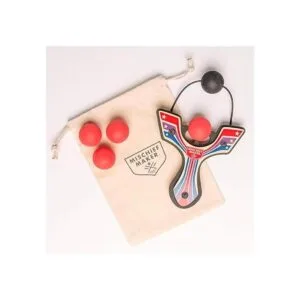 Mighty Fun Mischief Maker Racing Eslingshot de madera y_7