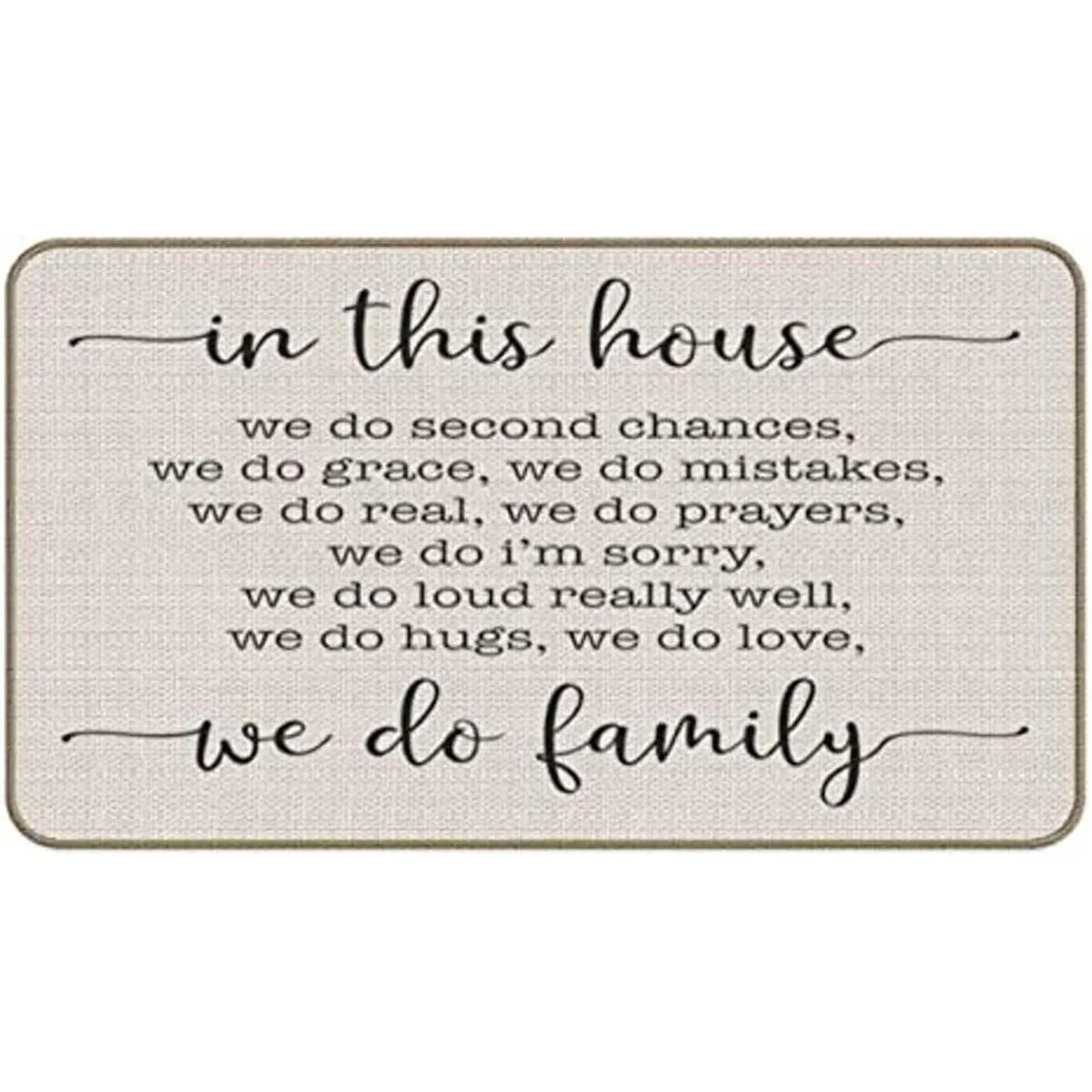 in This House We Do Family Tapete decorativo para_1