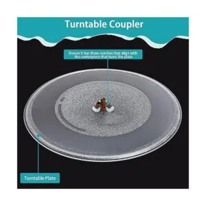 Gemroom Placa giratoria de microondas de 13.5 pulgadas de_4