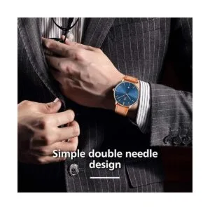 Reloj de pulsera minimalista para hombre con fecha_7