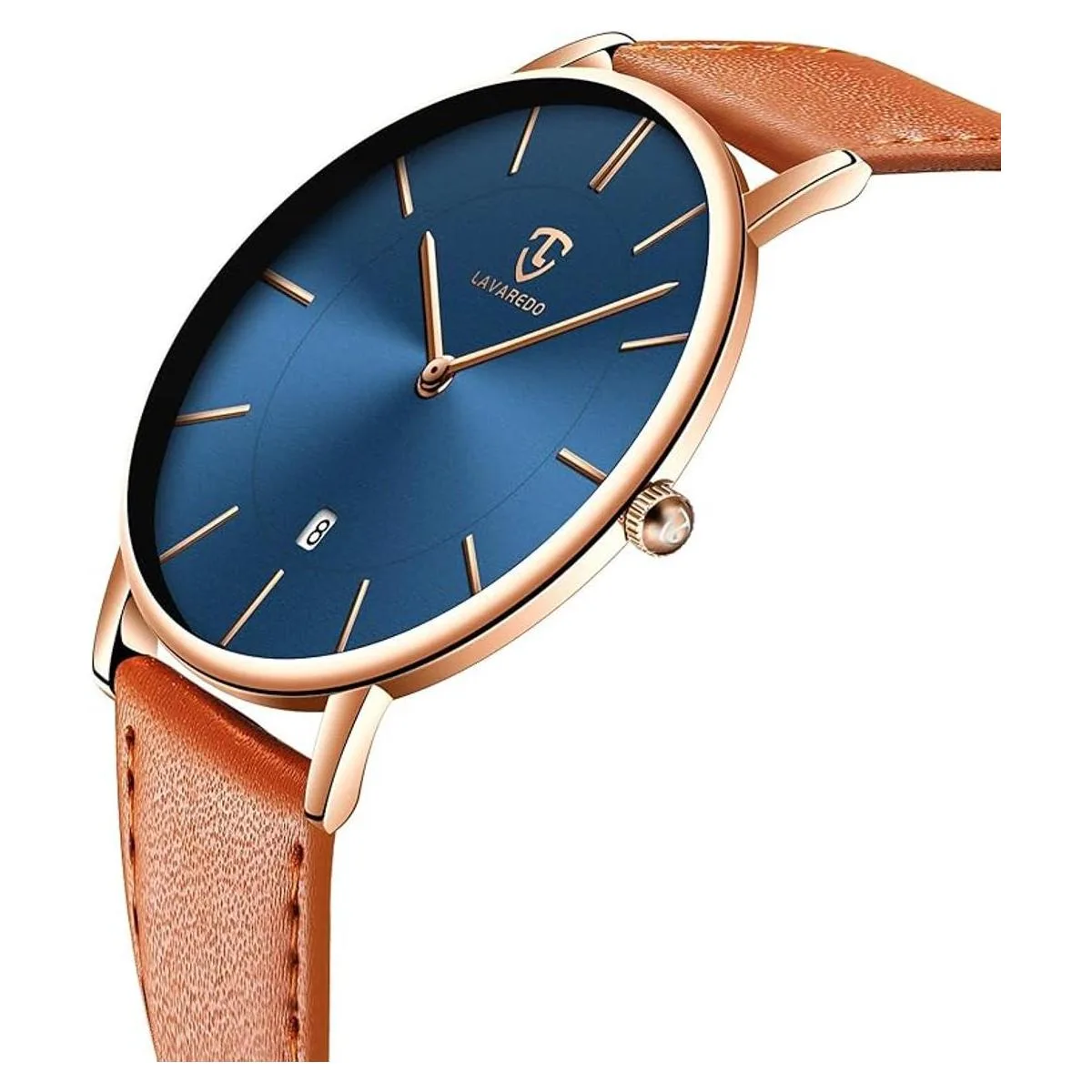 Reloj de pulsera minimalista para hombre con fecha_2