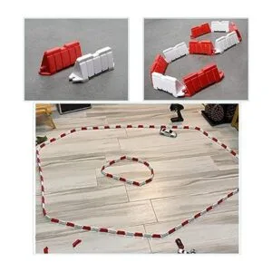 Hobby Fans 240 piezas RC Car Racing Track Drift Runway_5