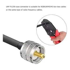 MOOKEERF Conector de crimpado macho PL259 conector_5