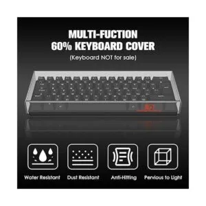 ZIYOU LANG KC01 Funda de teclado transparente acrílica_2