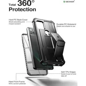 Dexnor Funda protectora para Motorola Moto G Stylus 5G_6