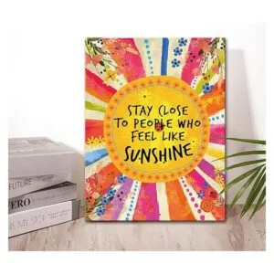 Wailozco Lienzo enmarcado con frases inspiradoras para_5