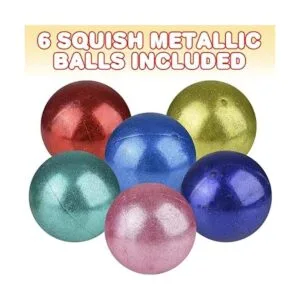 ArtCreativity Juego de 6 bolas adhesivas para el estrés_2