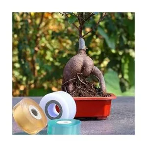 Cuchillo de injerto de jardín doble hoja de acero_4